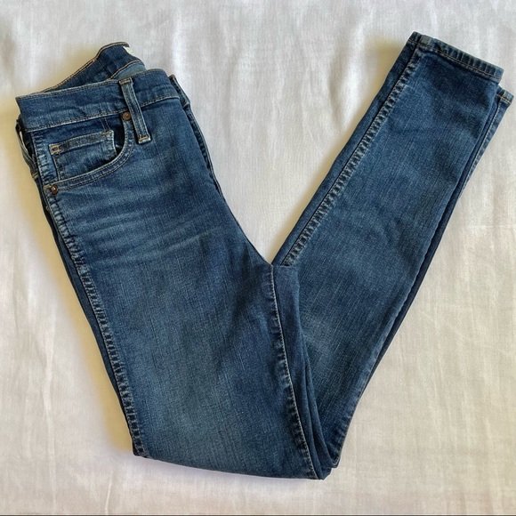 MADEWELL 10” High Rise Skinny Denim Jeans | 25 - Picture 10 of 15